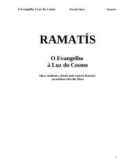 Ramatis 13 O Evangelho à Luz Do Cosmo 1974.doc