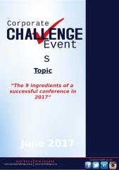 “The 9 ingredients of a successful conference in 2017”.pptx