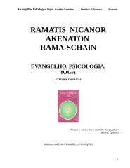 Ramatis 18 Evangelho, Psicologia, Ioga - Estudos Espíritas 1985.doc