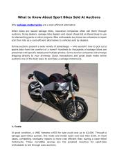 What to Know About Sport Bikes Sold At Auctions.pdf